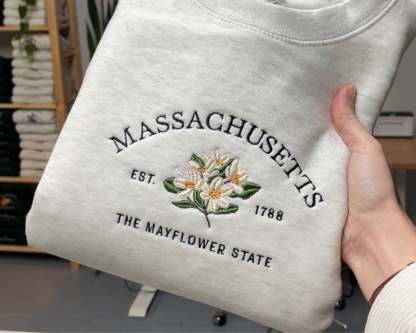 Embroidered Massachusetts Mayflower Crew