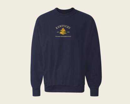 Embroidered Kentucky Giant Goldenrod Crew