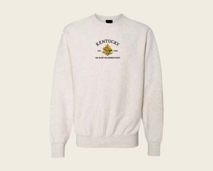 Embroidered Kentucky Giant Goldenrod Crew