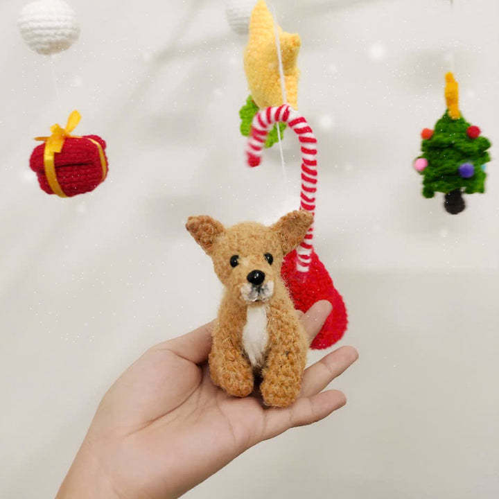 Custom Christmas Crochet Pet Nursery Baby Mobile