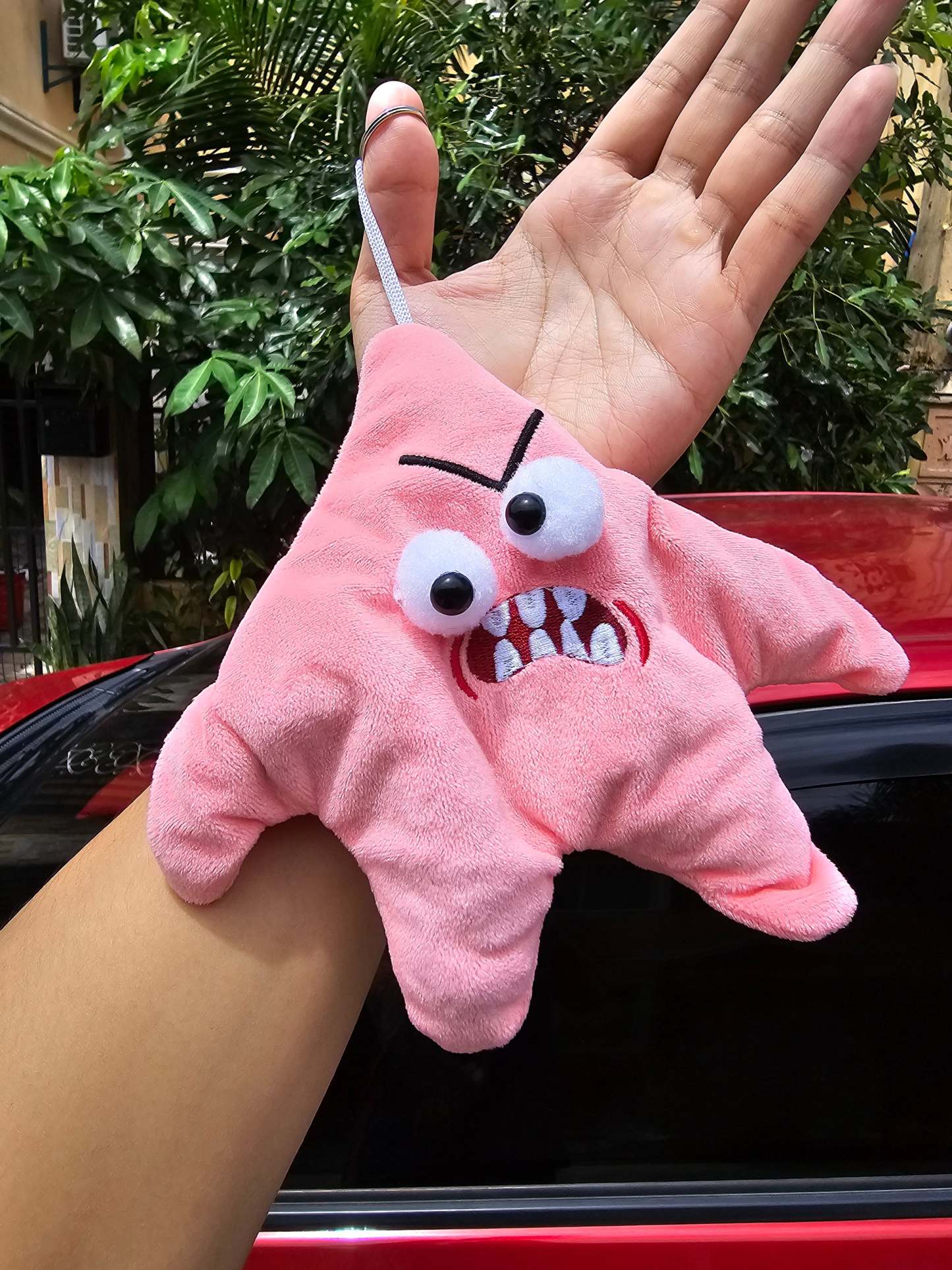 Angry Jiggle Star Plush Toy