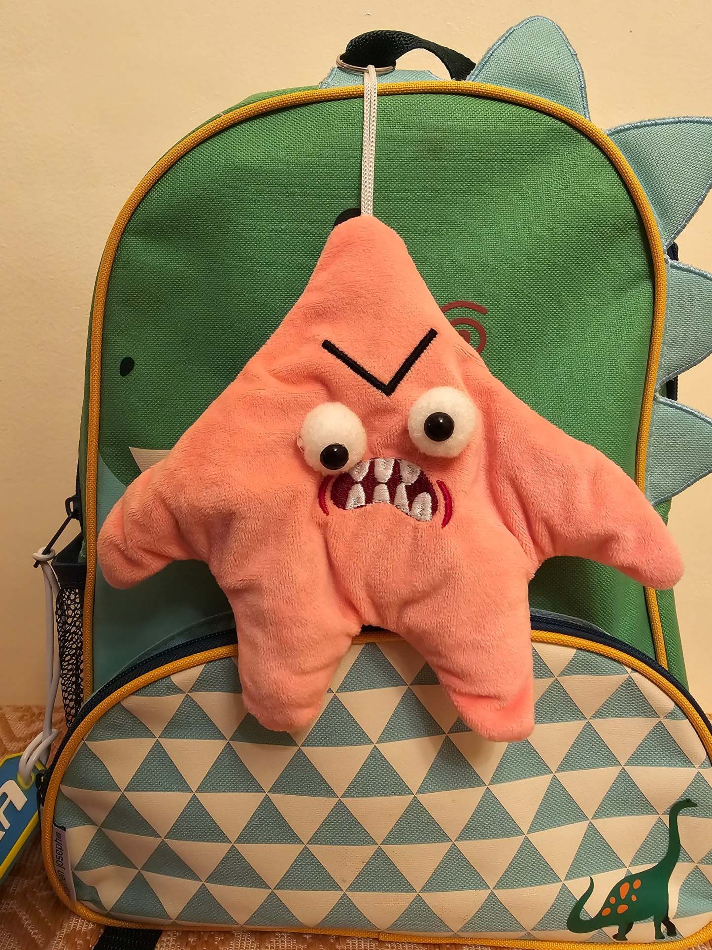 Angry Jiggle Star Plush Toy
