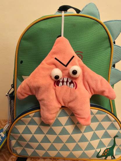 Angry Jiggle Star Plush Toy