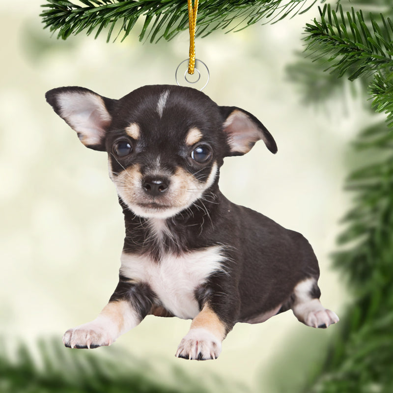 Family Custom Acrylic Photo Ornament-There’s No Place Like Home For The Holidays