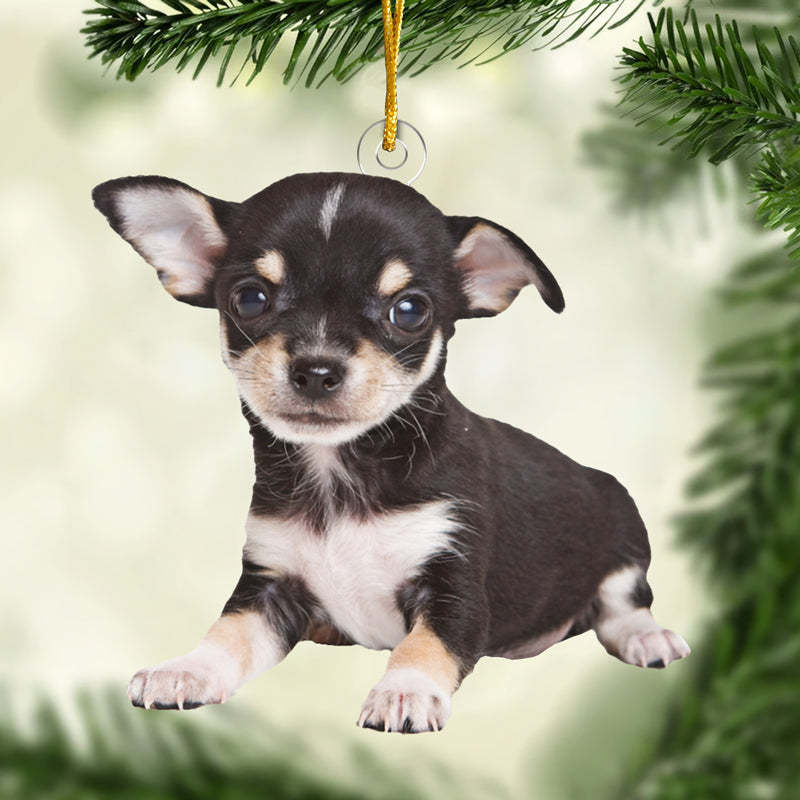 Family Custom Acrylic Photo Ornament-There’s No Place Like Home For The Holidays