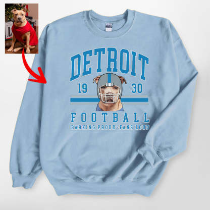 Custom Vintage Football Gildan Sweatshirt/T-shirt For Dog Owners