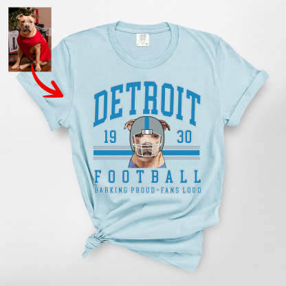 Custom Vintage Football Gildan Sweatshirt/T-shirt For Dog Owners