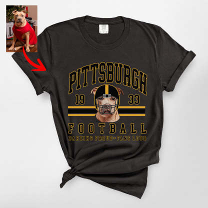 Custom Vintage Football Gildan Sweatshirt/T-shirt For Dog Owners
