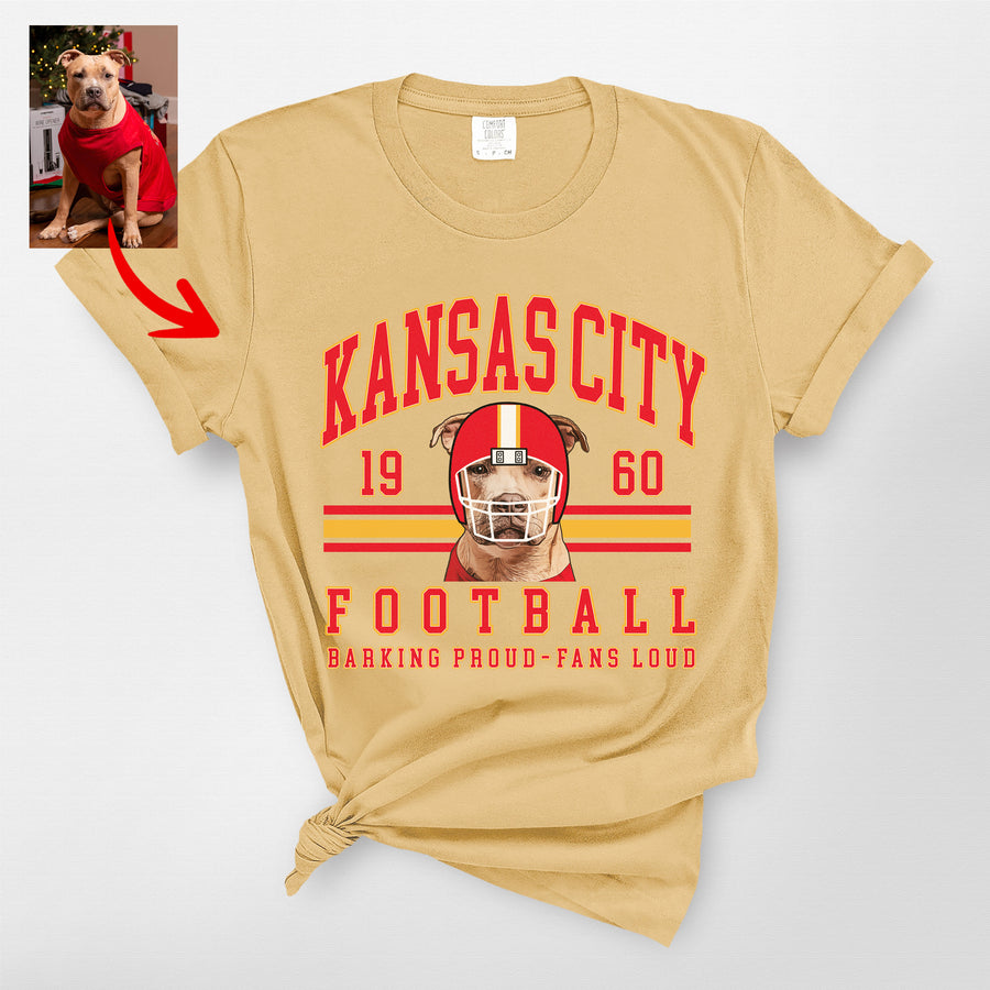 Custom Vintage Football Gildan Sweatshirt/T-shirt For Dog Owners