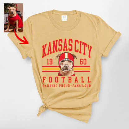 Custom Vintage Football Gildan Sweatshirt/T-shirt For Dog Owners