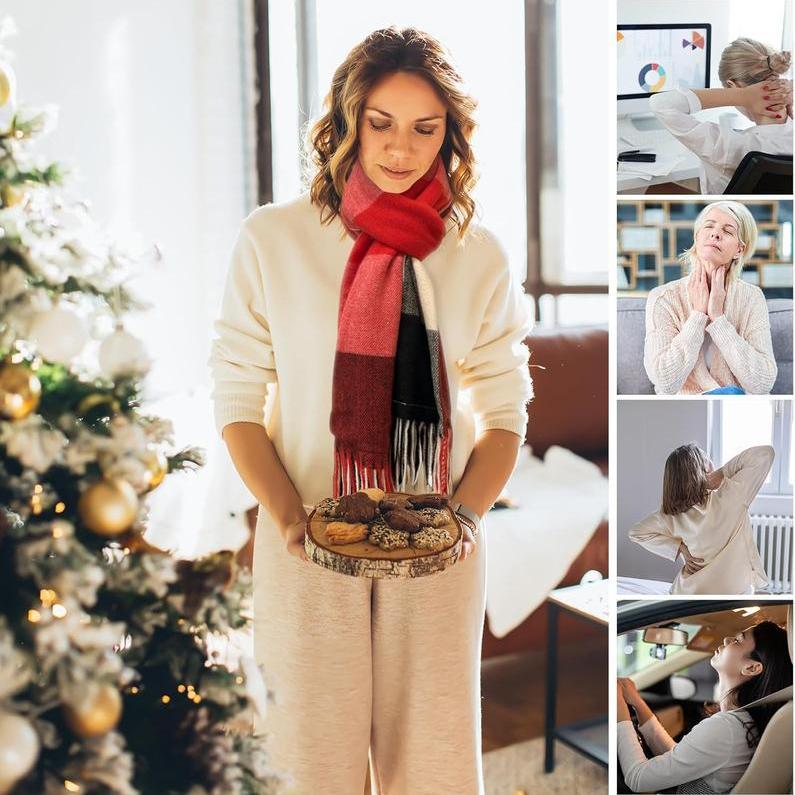 Electric Heating Scarf with 3 Temperature, Intelligent Electric Heating Scarf