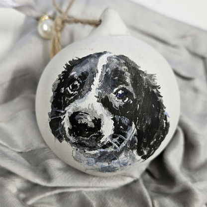 Custom Pet Portrait Bauble