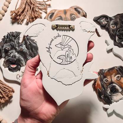 Silhouette Custom Pet Portrait