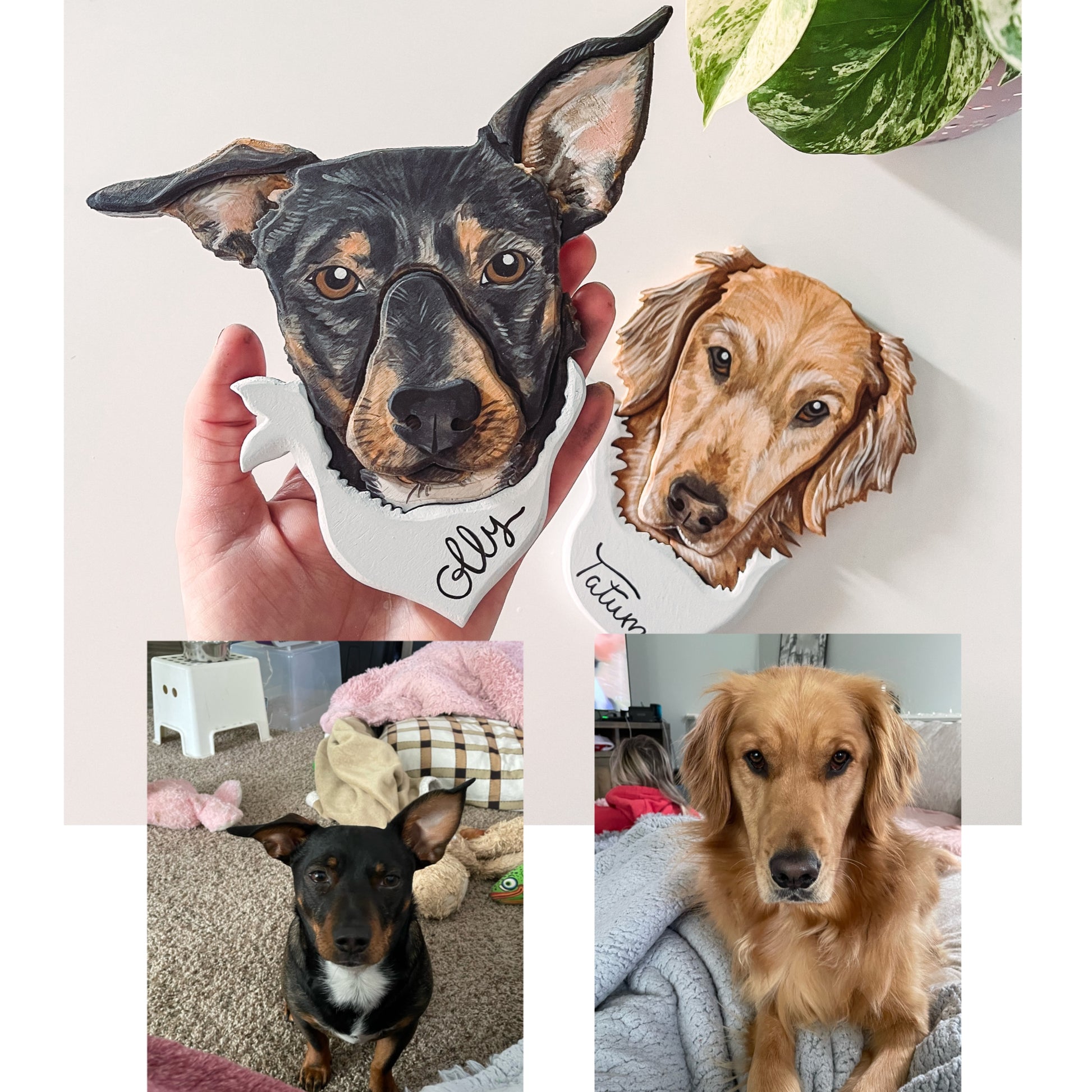 Silhouette Custom Pet Portrait