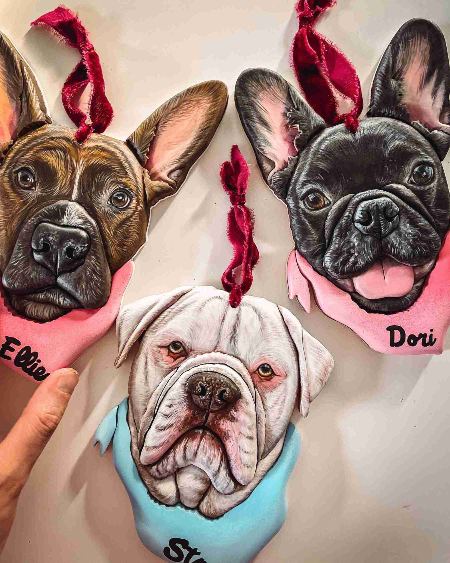 Custom Pet Portrait Ornament