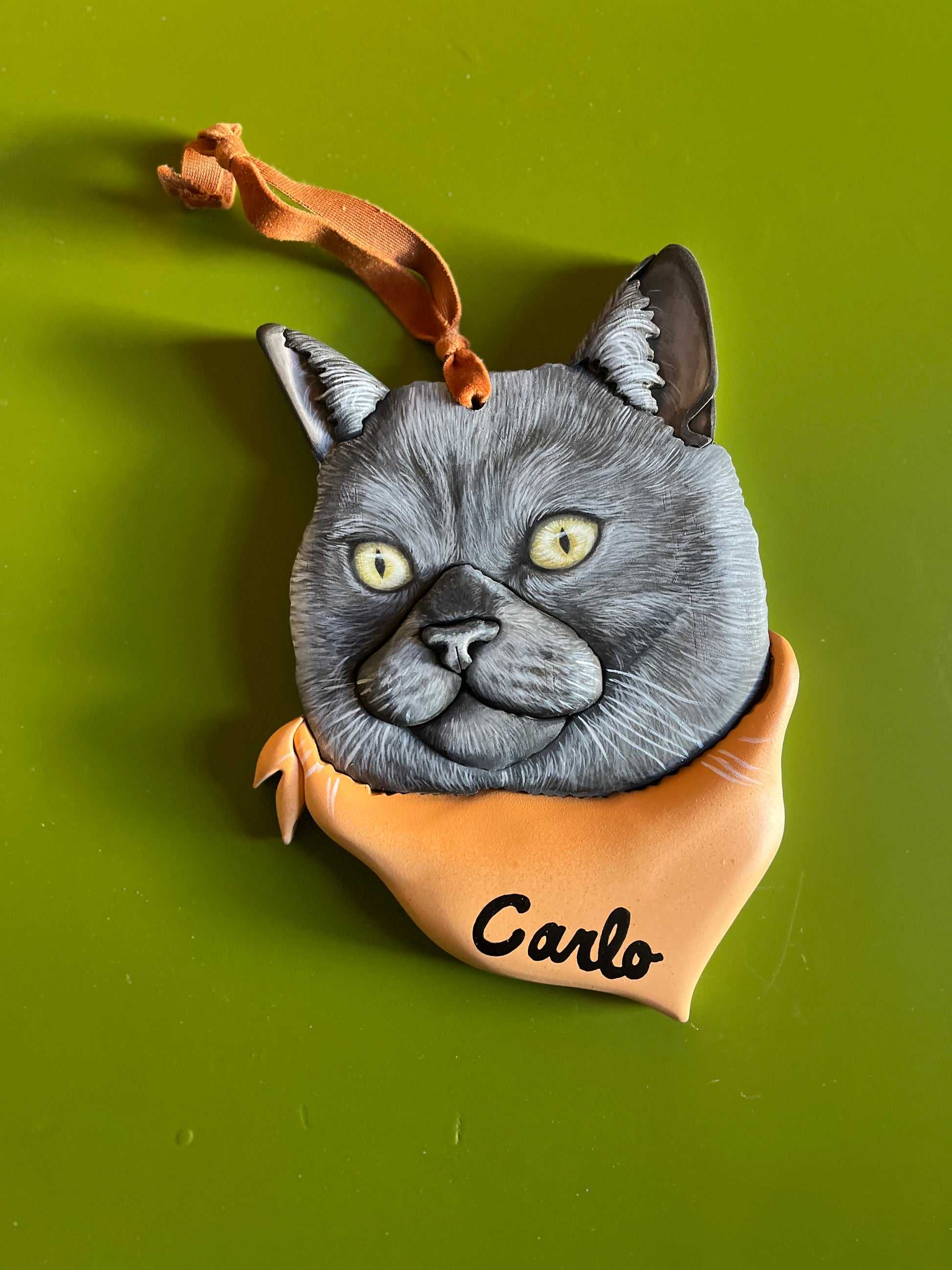 Custom Pet Portrait Ornament