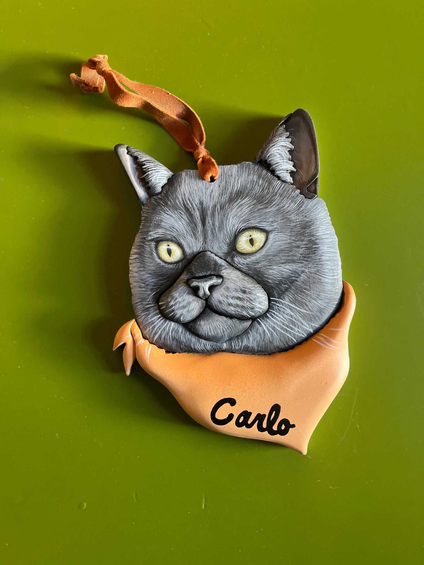 Custom Pet Portrait Ornament