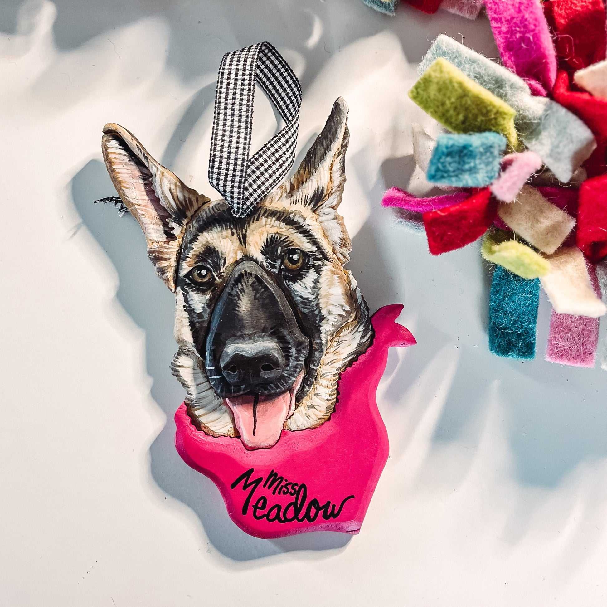 Custom Pet Portrait Ornament