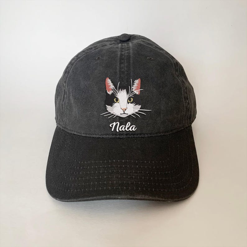 Custom Embroidered Pet Photo Baseball Cap