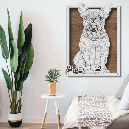 Custom Pet Metal Portrait