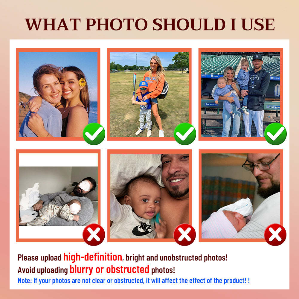 Custom Mothers Day Crystal Glass Ball Night Light, Mom Ball Night Lamp With Engraved Names & Photo