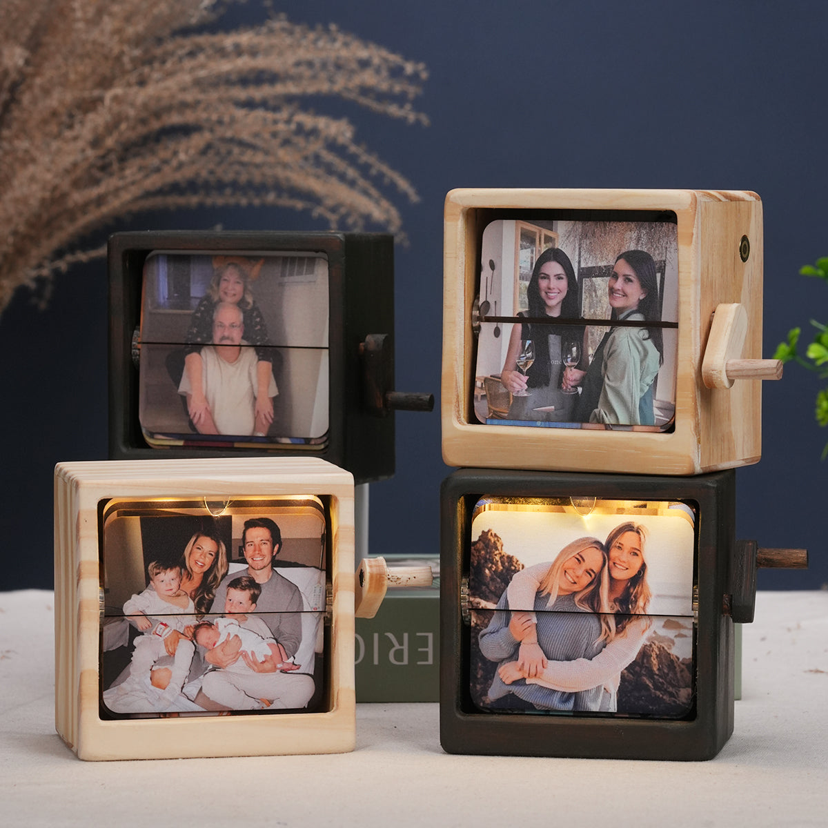 Flip Photo Box – Pixar Ai Photo Customizable Memory Album