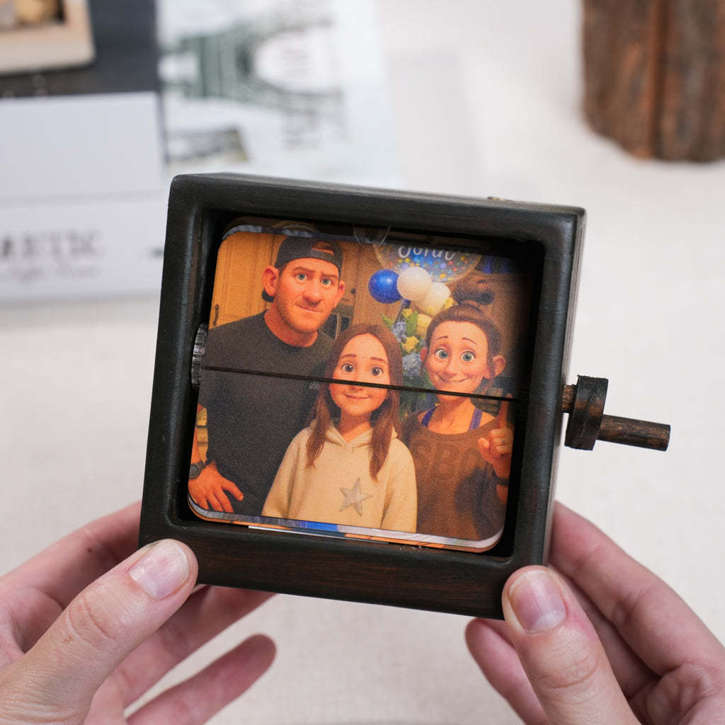 Flip Photo Box – Pixar Ai Photo Customizable Memory Album