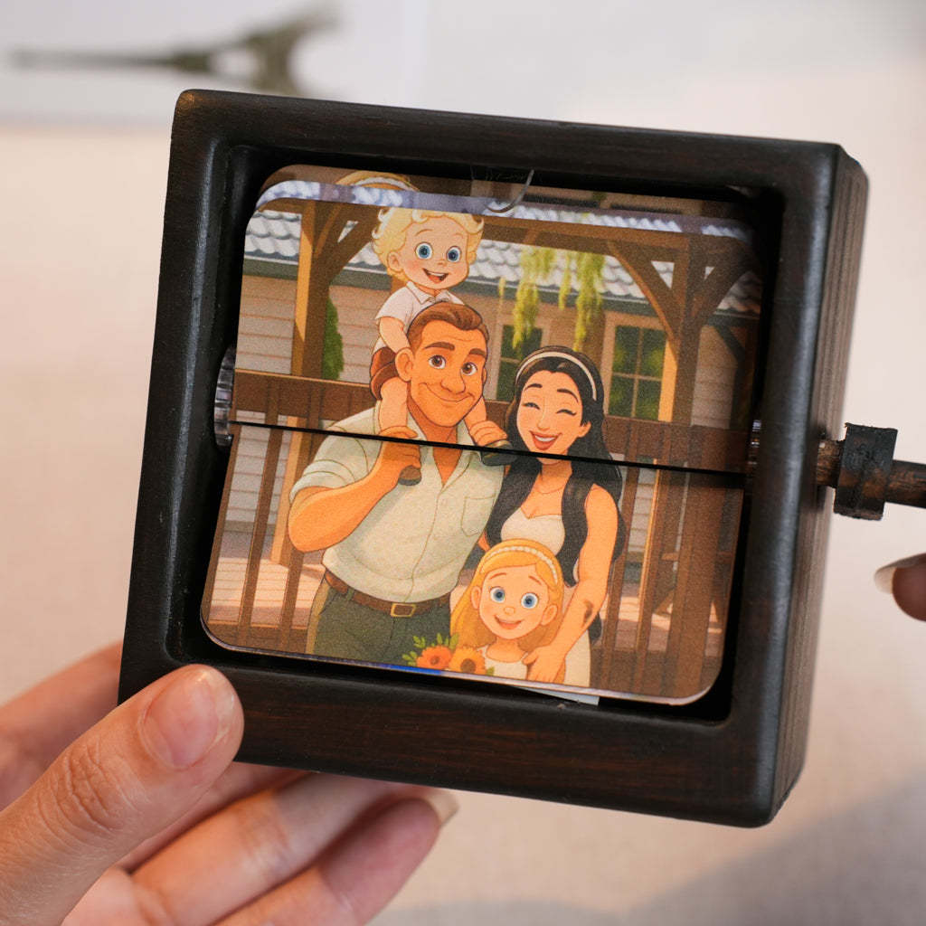 Flip Photo Box – Disney AI Photo Customizable Memory Album