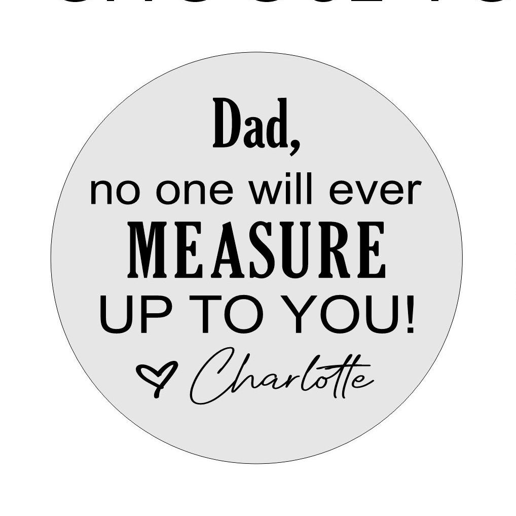 Personalized Measuring Tape, Father's Day Gift, Gift For Grandparent