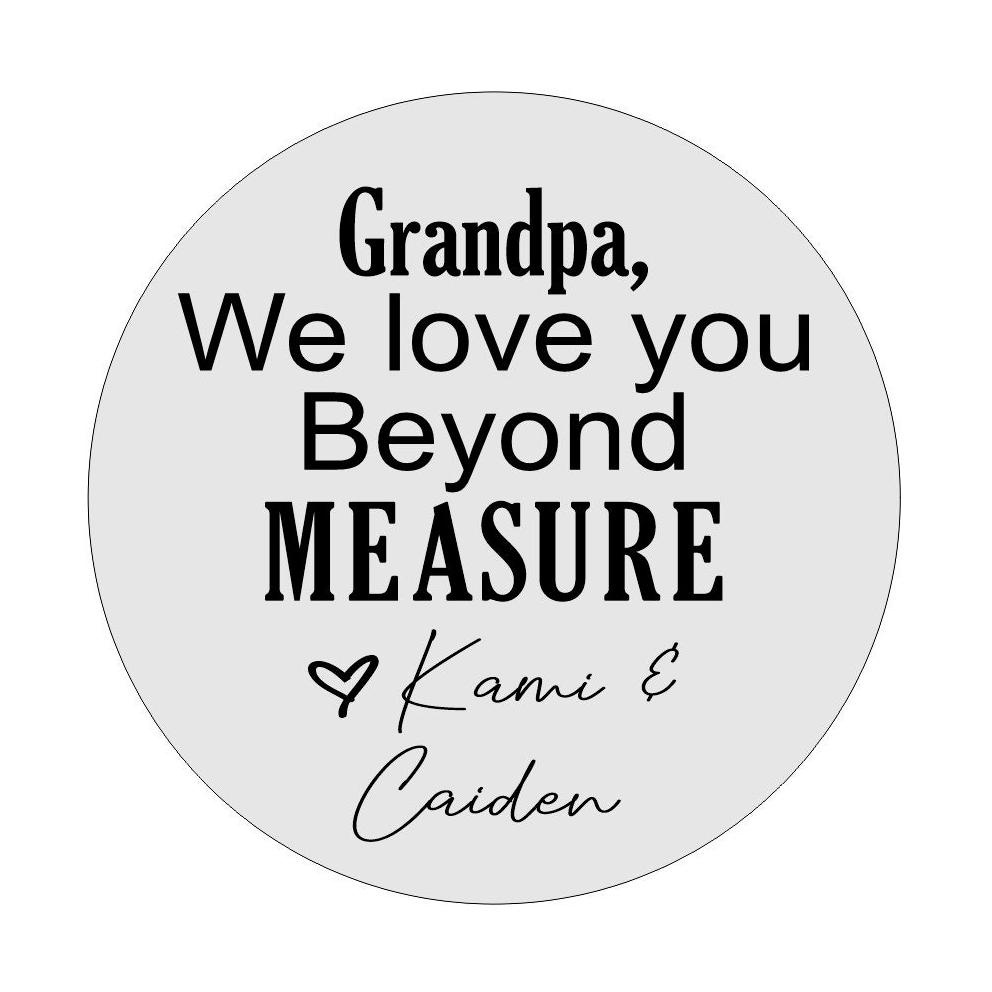 Personalized Measuring Tape, Father's Day Gift, Gift For Grandparent