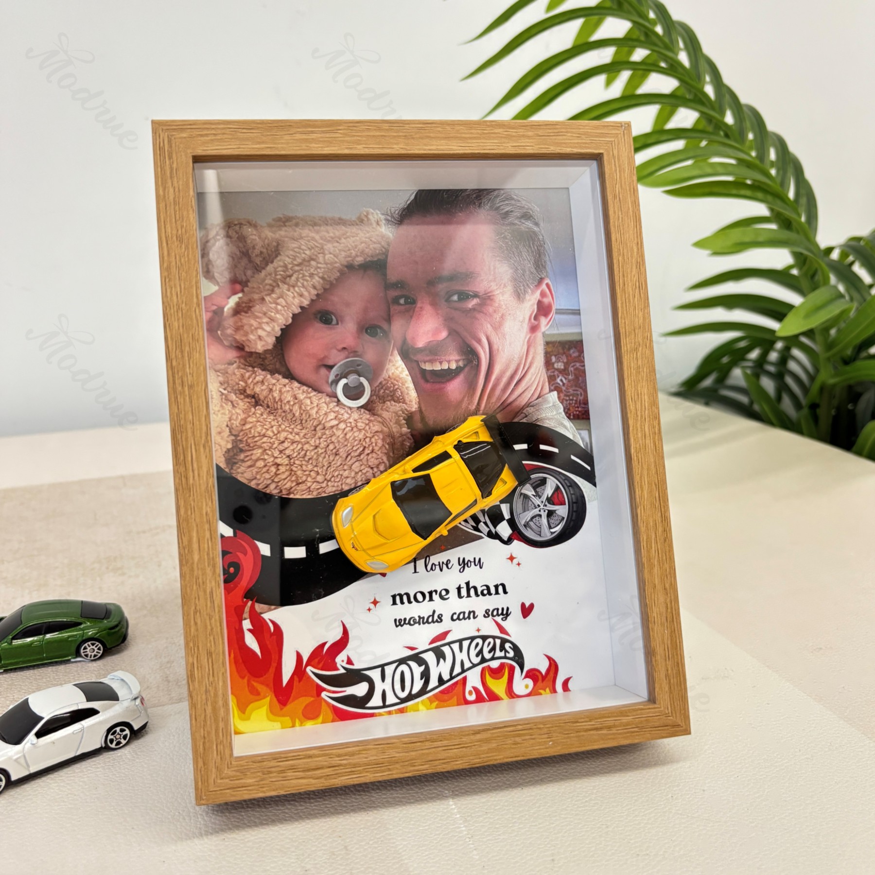 Personalized Car Display Frame With Photo