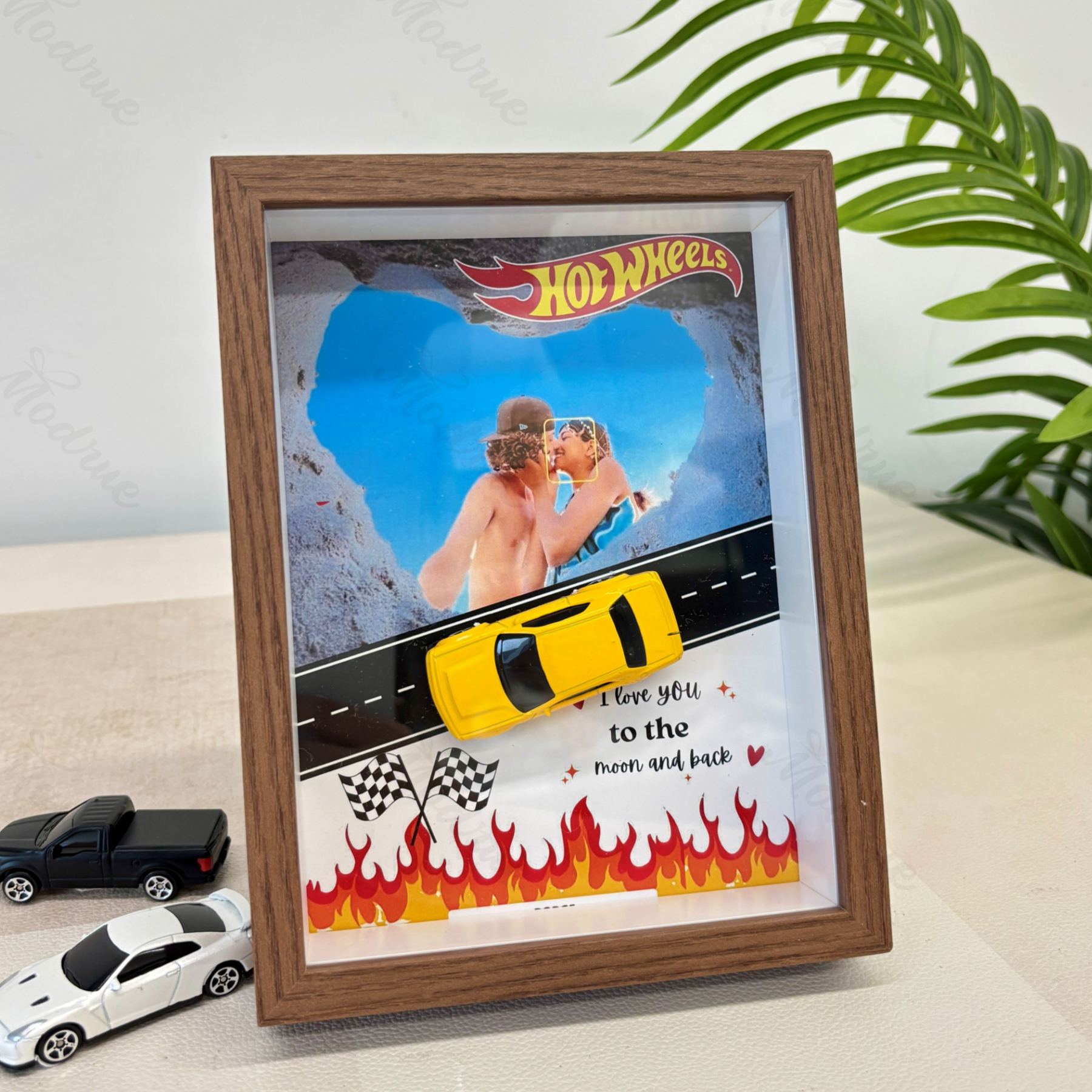 Personalized Car Display Frame With Photo