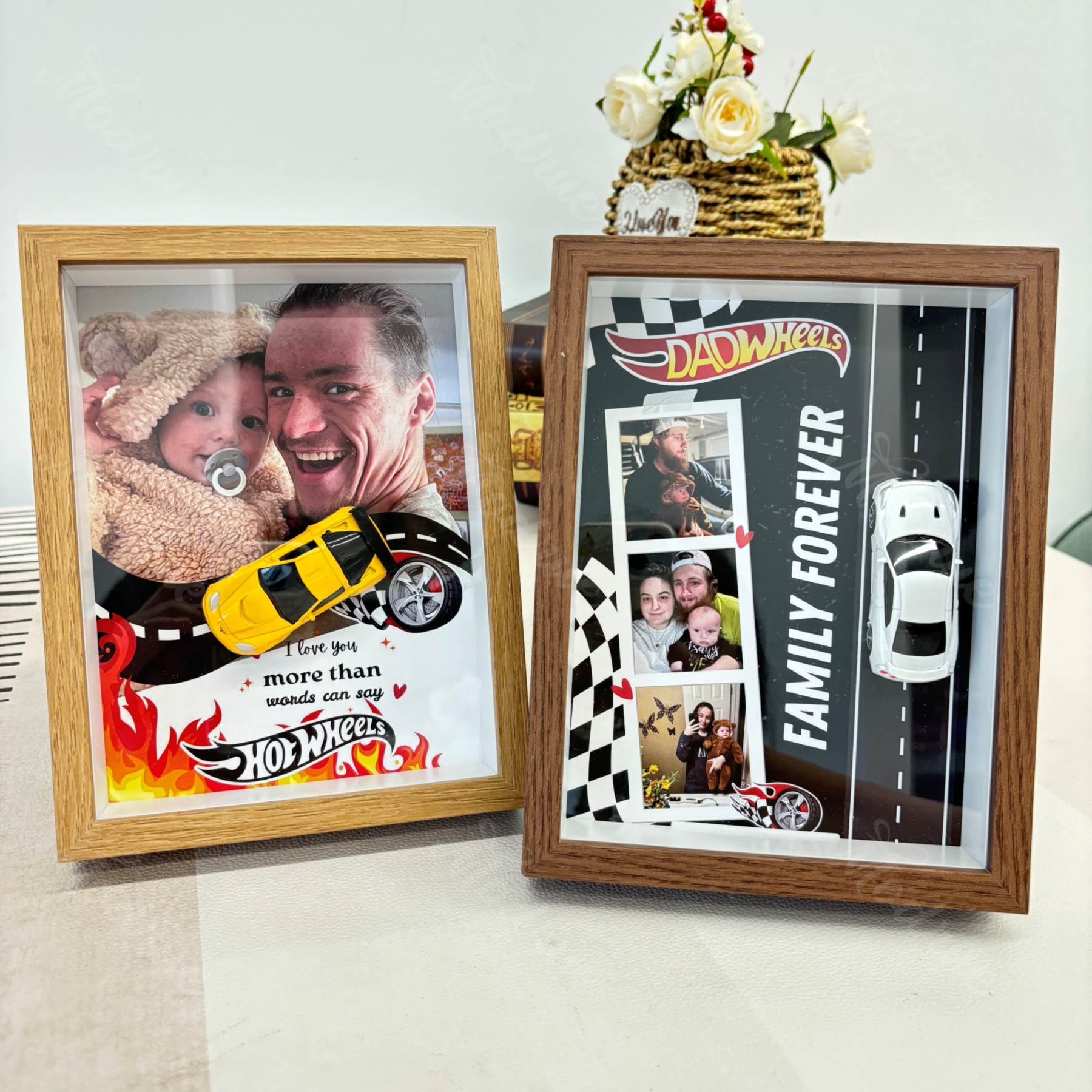 Personalized Car Display Frame With Photo
