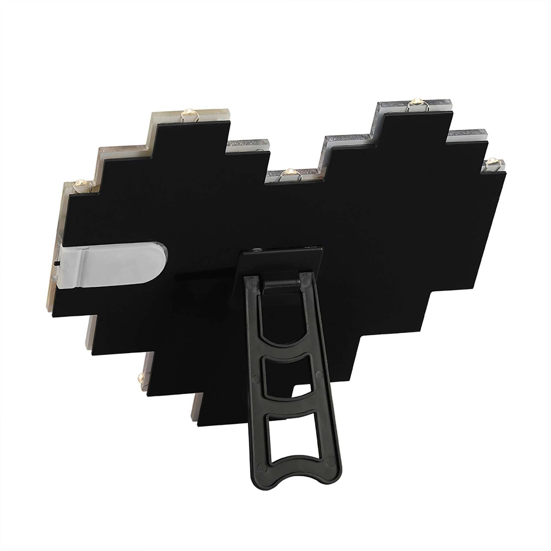 Custom Heart Shape Photo Collage Lamp with Photos - Christmas Gift