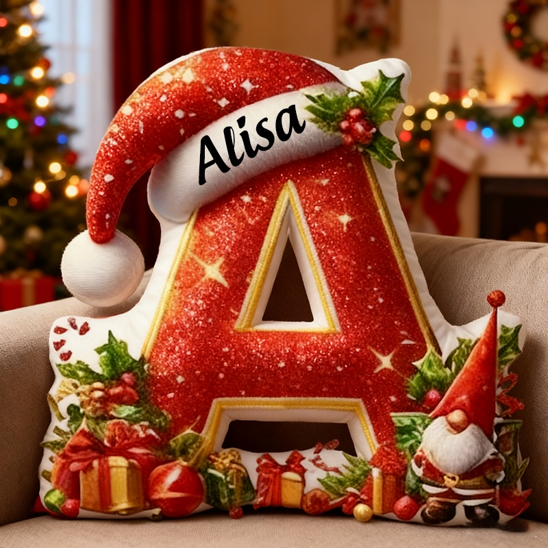 Personalized Colorful 26 Letters Pillow Personalized Alphabet Decor For Tree And Home