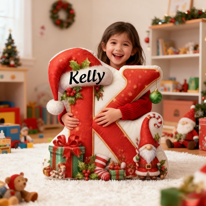 Personalized Colorful 26 Letters Pillow Personalized Alphabet Decor For Tree And Home