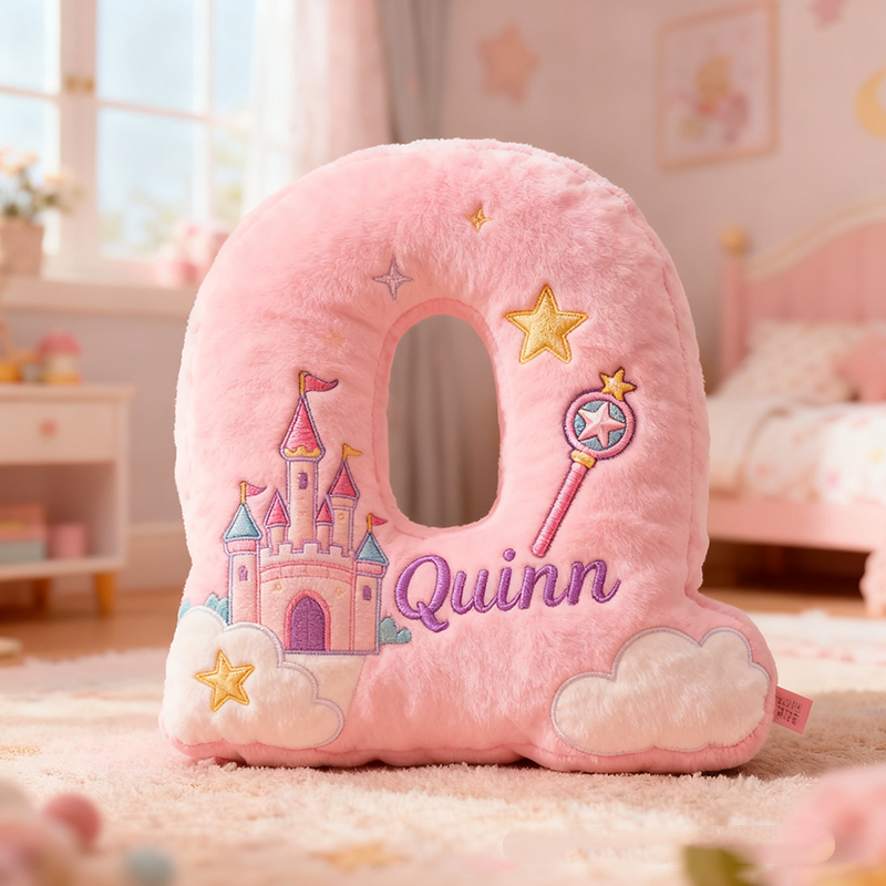 Personalized Colorful 26-Letter 3d Printed Cute Pillow As The Best Christmas Gift