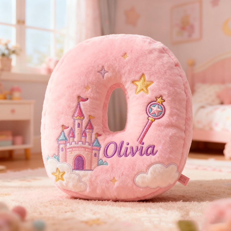 Personalized Colorful 26-Letter 3d Printed Cute Pillow As The Best Christmas Gift