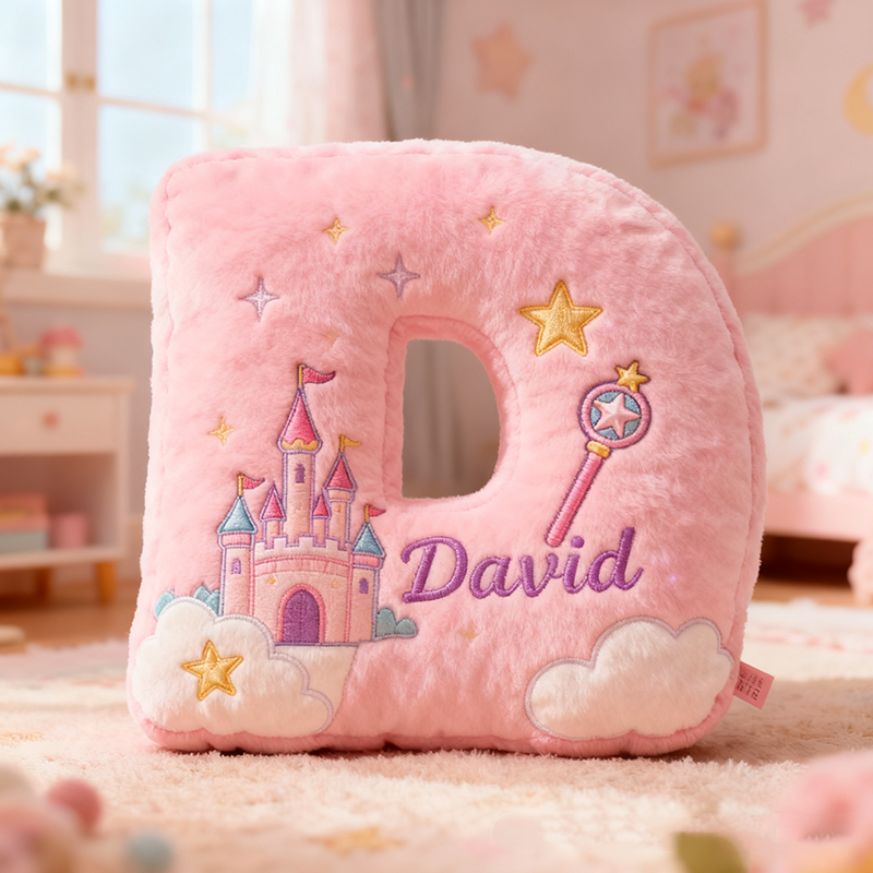 Personalized Colorful 26-Letter 3d Printed Cute Pillow As The Best Christmas Gift