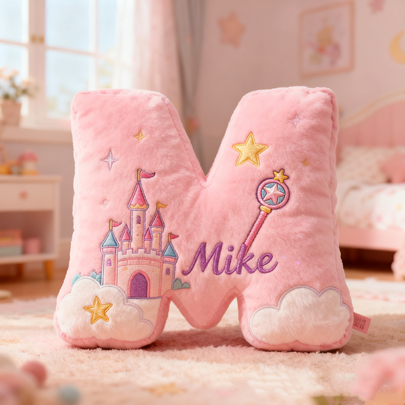 Personalized Colorful 26-Letter 3d Printed Cute Pillow As The Best Christmas Gift