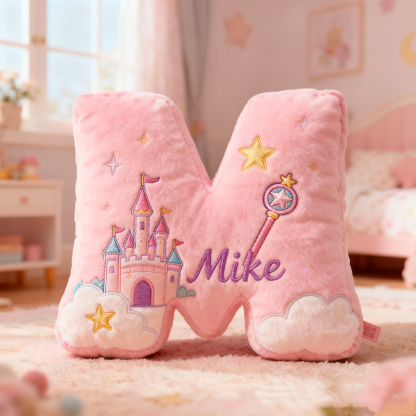 Personalized Colorful 26-Letter 3d Printed Cute Pillow As The Best Christmas Gift