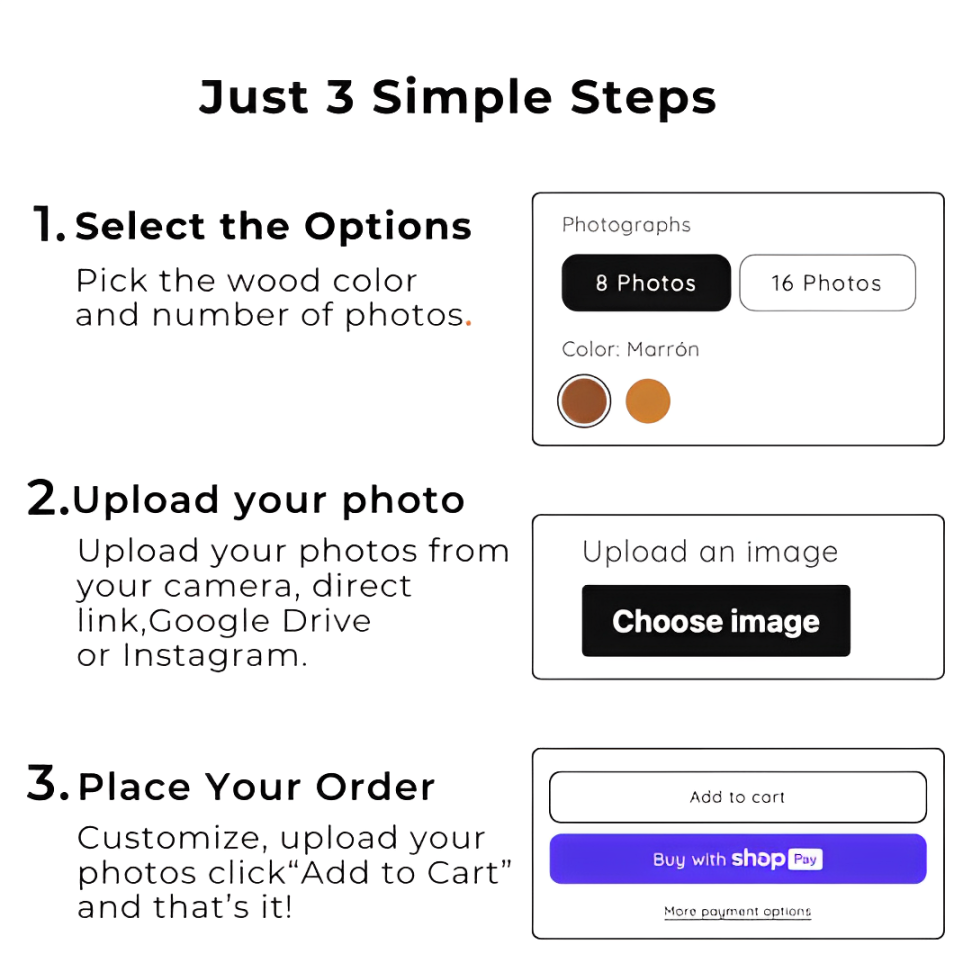 Custom Couple Crank Photo Box