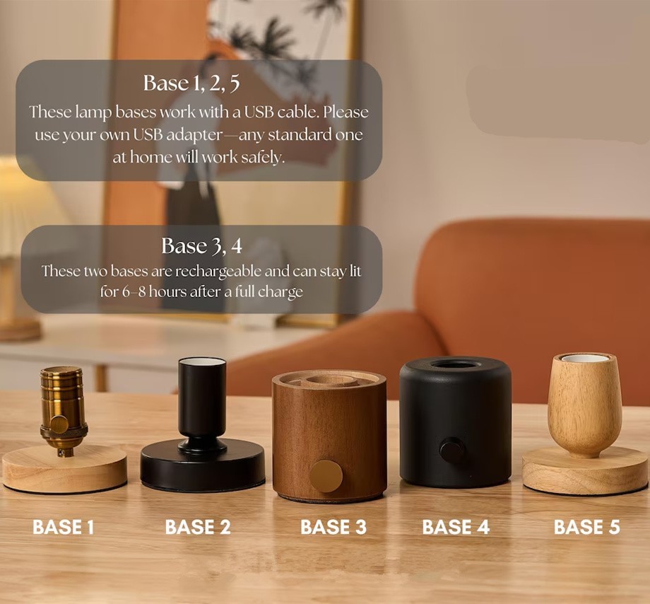 Custom Steampunk Name Art Night Lamp Edison Bulb For Couple Christmas Gift