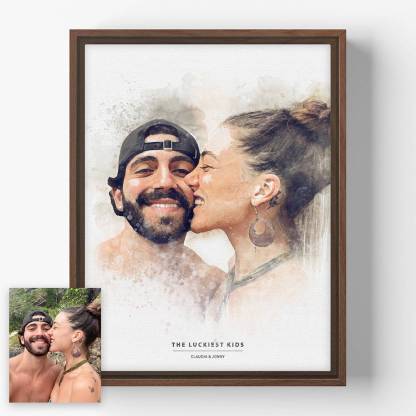 Watercolor Dream Custom Canvas