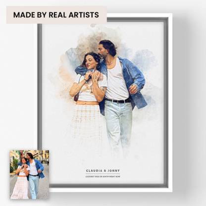 Watercolor Dream Custom Canvas