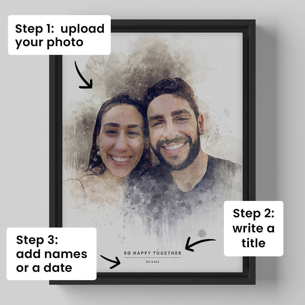 Watercolor Dream Custom Canvas