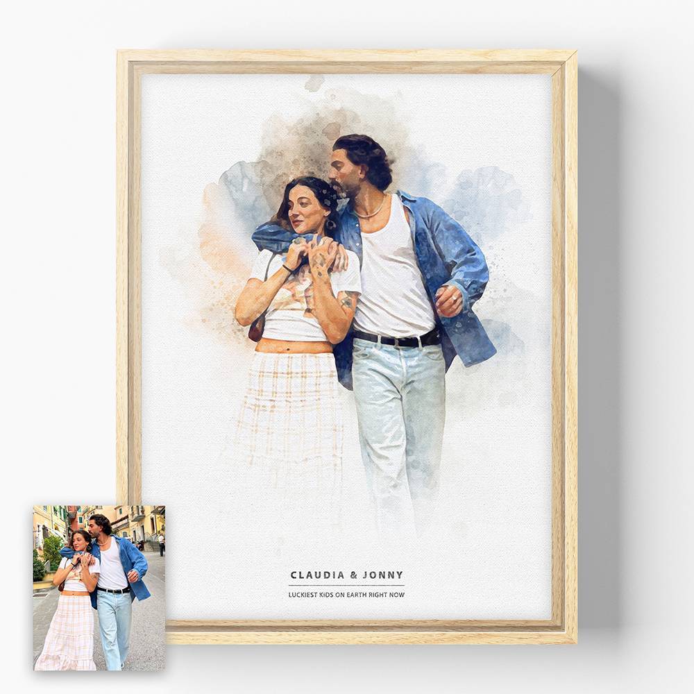 Watercolor Dream Custom Canvas