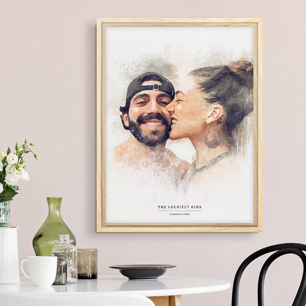 Watercolor Dream Custom Canvas