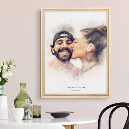 Watercolor Dream Custom Canvas