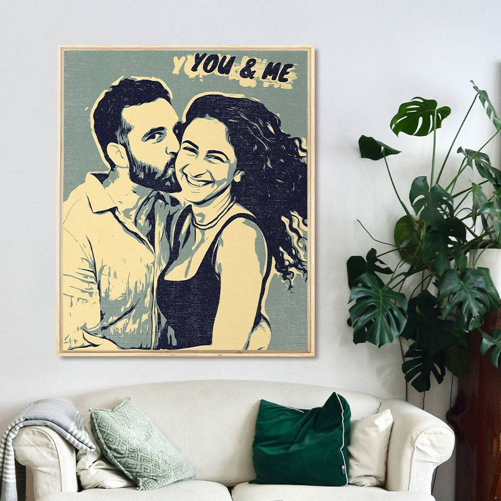 Pop Your Memories - Custom Pop Art Canvas